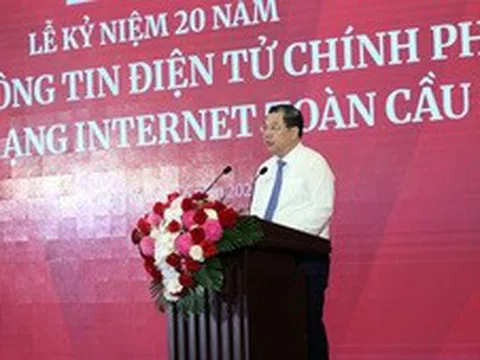 Phó Thủ tướng Thường trực Phạm Gia Túc: Cổng TTĐT Chính phủ là cầu nối hữu hiệu giữa Chính phủ với người dân, DN, xã hội, bạn bè quốc tế
