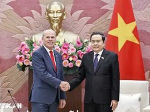 Chủ tịch Quốc hội Trần Thanh Mẫn tiếp Đại sứ Canada tại Việt Nam