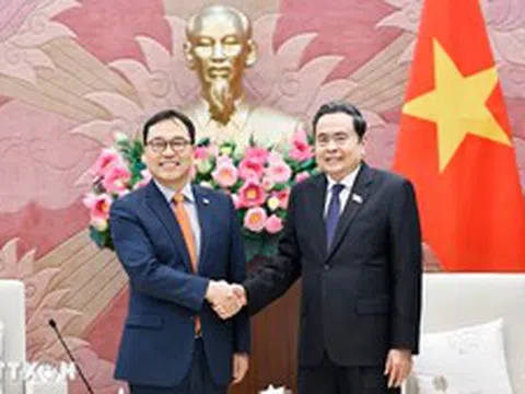 Chủ tịch Quốc hội Trần Thanh Mẫn tiếp Đại sứ Hàn Quốc tại Việt Nam