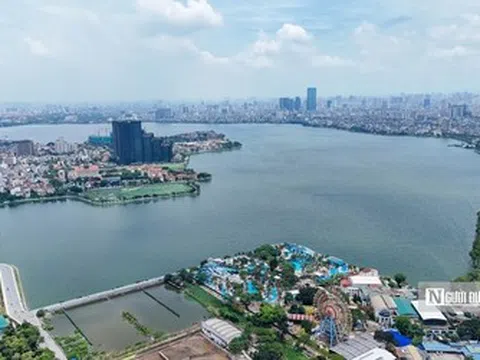 Hà Nội: Toàn cảnh hồ Tây trước khi mở rộng