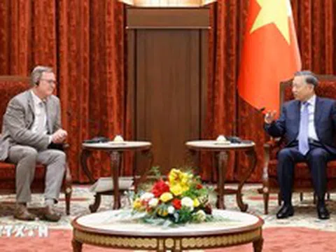 Tổng Bí thư, Chủ tịch nước Tô Lâm tiếp Phó Chủ tịch Quốc hội Cộng hòa Liên bang Đức