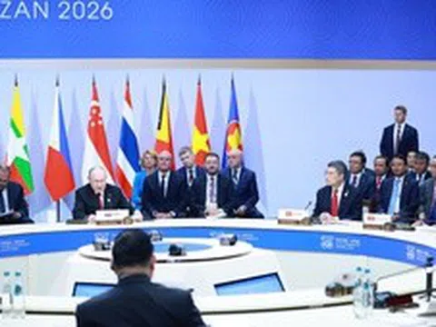 Thủ tướng Lê Minh Hưng dự phiên toàn thể Hội nghị Cấp cao Kỷ niệm 35 năm quan hệ ASEAN - Nga