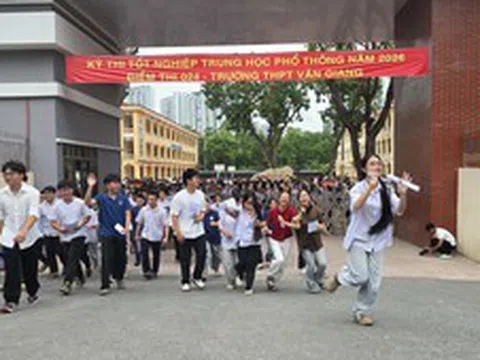 Thi tốt nghiệp THPT 2026: Nhiều thí sinh tự tin sau môn thi đầu tiên