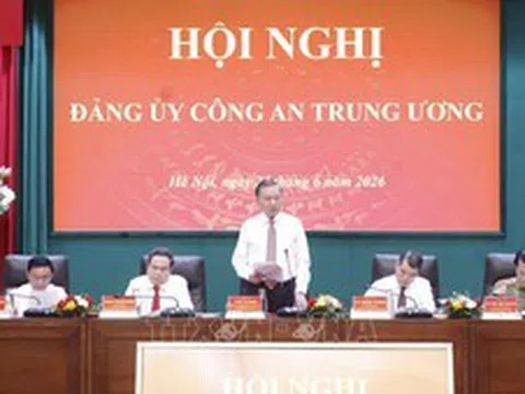 Tổng Bí thư, Chủ tịch nước Tô Lâm dự Hội nghị Đảng ủy Công an Trung ương