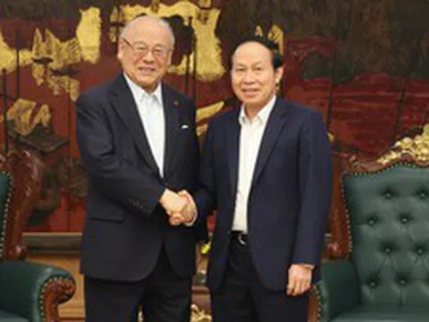 Phó Thủ tướng Lê Tiến Châu tiếp Cố vấn đặc biệt Liên minh Nghị sĩ hữu nghị Nhật Bản-Việt Nam