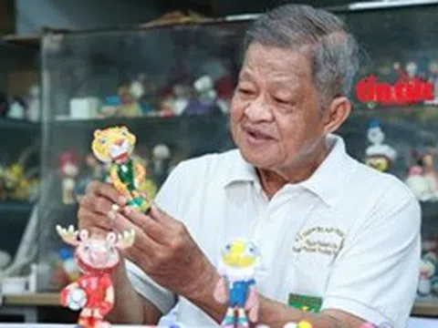 Thầy giáo U75 biến vỏ trứng thành linh vật World Cup 2026