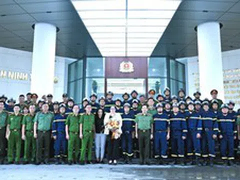 Bộ Công an xuất quân thực hiện nhiệm vụ cứu nạn, cứu hộ tại Venezuela