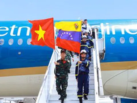 Đoàn cứu nạn, cứu hộ Việt Nam bắt đầu thực hiện nhiệm vụ tại Venezuela