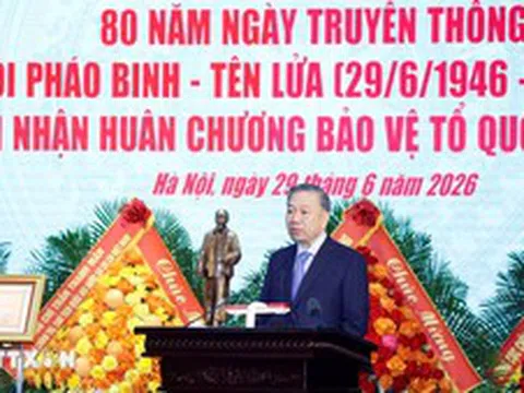 Tổng Bí thư, Chủ tịch nước Tô Lâm: Xây dựng lực lượng Pháo binh - Tên lửa hiện đại, đủ sức hoàn thành nhiệm vụ trong điều kiện mới