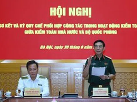 Sơ kết Quy chế phối hợp công tác trong hoạt động kiểm toán giữa Kiểm toán Nhà nước và Bộ Quốc phòng