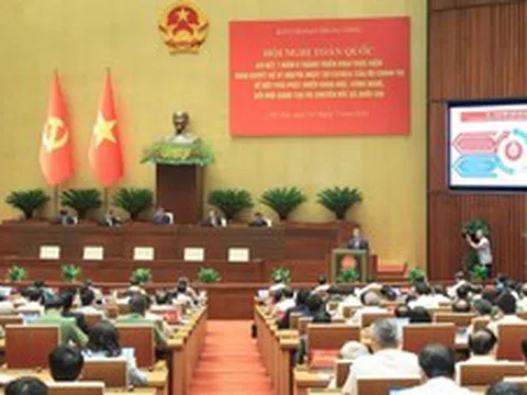 Hội nghị toàn quốc sơ kết 1 năm 6 tháng triển khai thực hiện Nghị quyết số 57
