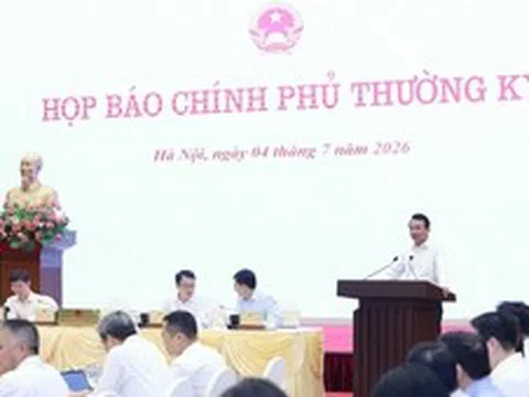 Họp báo Chính phủ thường kỳ tháng 6: KTXH duy trì đà tăng trưởng tích cực trên hầu hết các lĩnh vực