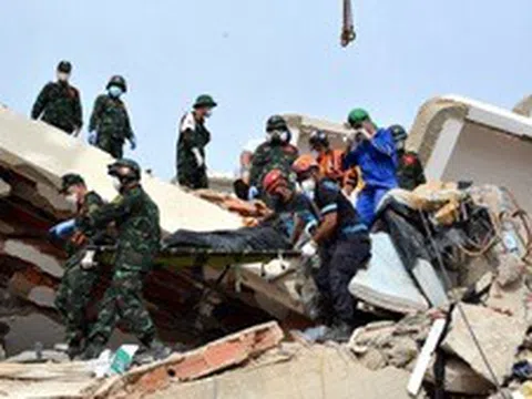 Đoàn Việt Nam đưa 54 thi thể nạn nhân động đất ra khỏi đống đổ nát tại Venezuela
