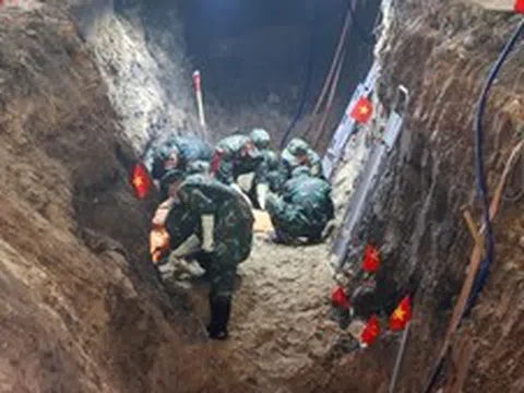 Tìm thấy thêm hài cốt liệt sĩ tại Công viên Lê Thị Riêng, bước đầu xác định danh tính liệt sĩ Huỳnh Văn Quên