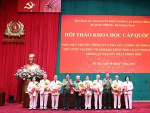 80 năm lực lượng an ninh nhân dân: Giữ vững vai trò 'thanh bảo kiếm' bảo vệ an ninh quốc gia