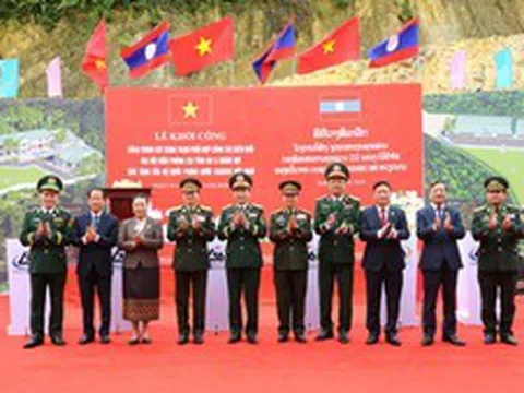 Thêm công trình vun đắp tình đoàn kết đặc biệt Việt Nam-Lào