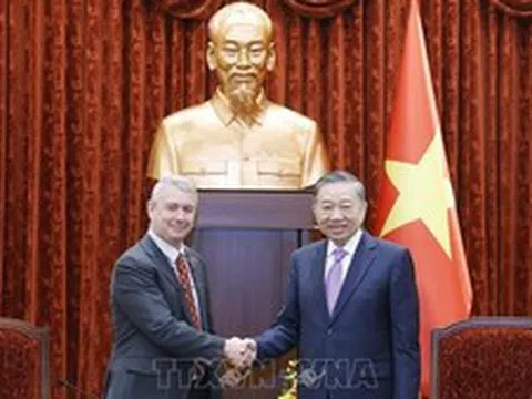 Tổng Bí thư, Chủ tịch nước Tô Lâm tiếp Đại sứ các nước Bỉ, Na Uy, Hà Lan và Brazil chào từ biệt