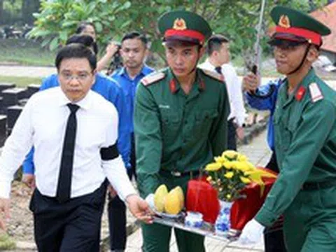 Xúc động lễ viếng, truy điệu, an táng 63 hài cốt liệt sĩ tại Đồng Nai