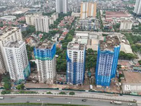 Hà Nội: Cận cảnh tu sửa, cải tạo ký túc xá Pháp Vân - Tứ Hiệp