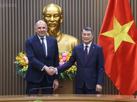 Thủ tướng Lê Minh Hưng tiếp Bộ trưởng Ngoại giao Hy Lạp