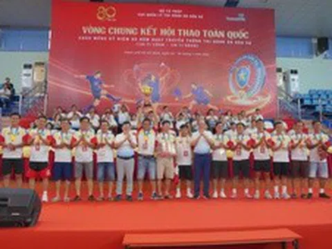 Bế mạc Vòng chung kết Hội thao kỷ niệm 80 năm Ngày truyền thống Thi hành án dân sự
