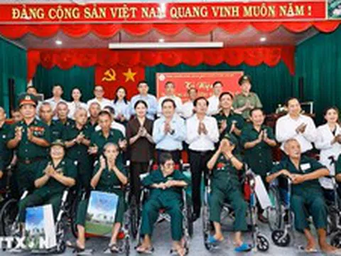 Chủ tịch Quốc hội Trần Thanh Mẫn tri ân người có công tại TPHCM