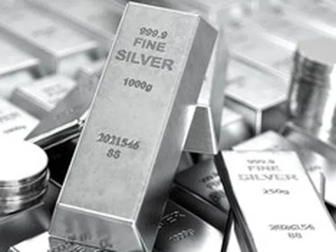 Giá bạc hôm nay (20/7): Phục hồi sau chuỗi giảm mạnh