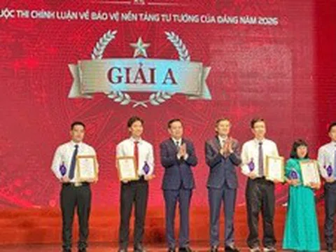 Đảng bộ các cơ quan Đảng Trung ương: Tôn vinh 34 tác phẩm đạt giải Cuộc thi chính luận bảo vệ nền tảng tư tưởng của Đảng