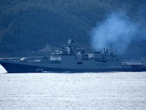 Khinh hạm Nga rời Eo biển Anh trở về Kaliningrad sau hơn 100 ngày lênh đênh