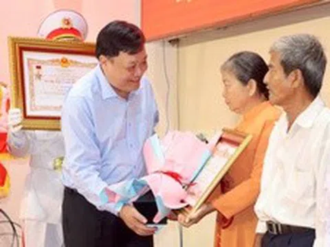 Đồng Tháp: Trao tặng, truy tặng danh hiệu vinh dự Nhà nước “Bà mẹ Việt Nam Anh hùng”