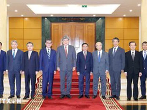 Thường trực Ban Bí thư tiếp Quyền Tổng Thư ký Đảng Dân chủ Tự do Nhật Bản