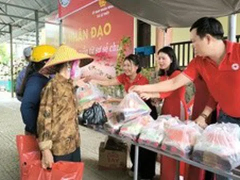Giai đoạn 2022- 2026: Hội Chữ thập đỏ Việt Nam trợ giúp hơn 52 triệu lượt người có hoàn cảnh khó khăn