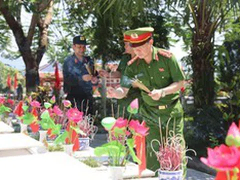 Kế thừa truyền thống, Bộ Tư lệnh CSCĐ đẩy mạnh các hoạt động đền ơn đáp nghĩa