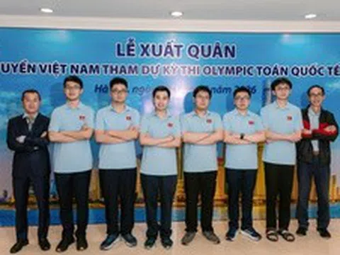 Việt Nam vươn lên xếp thứ 5 tại Olympic Toán quốc tế 2026