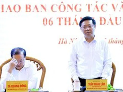 Lấy hiệu quả, chất lượng sáng tạo và sự lan tỏa các giá trị văn hóa làm thước đo công tác văn hóa, văn nghệ