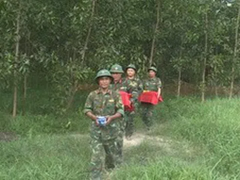 Đã tìm thấy 10 hài cốt liệt sĩ tại khu vực Câu Nhi, Quảng Trị