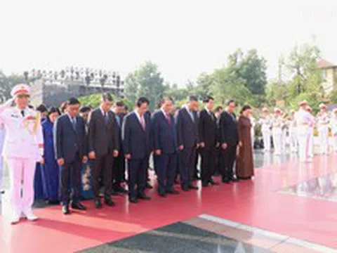 Kỷ niệm 79 năm Ngày Thương binh-Liệt sĩ: Lãnh đạo Đảng, Nhà nước tưởng niệm các Anh hùng liệt sĩ và viếng Chủ tịch Hồ Chí Minh