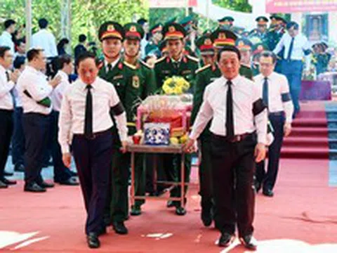 Lễ viếng, lễ truy điệu và an táng 34 hài cốt liệt sĩ tại Nghĩa trang Liệt sĩ Vị Xuyên