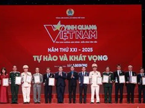 Vinh quang Việt Nam 2026: Tôn vinh tinh thần kiến tạo và cống hiến