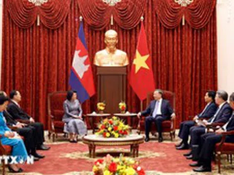 Tổng Bí thư, Chủ tịch nước Tô Lâm tiếp Chủ tịch Quốc hội Campuchia