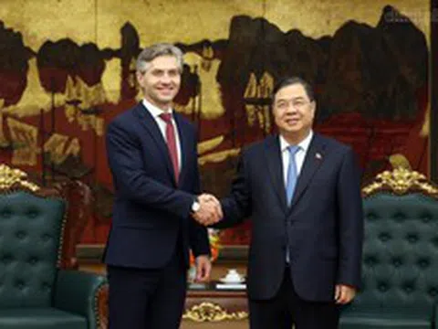 Phó Thủ tướng Thường trực Phạm Gia Túc tiếp Bộ trưởng Ngoại giao Lithuania