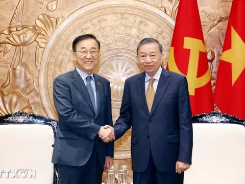 Tổng Bí thư, Chủ tịch nước Tô Lâm tiếp Bộ trưởng Đất đai, Cơ sở hạ tầng, Giao thông Hàn Quốc