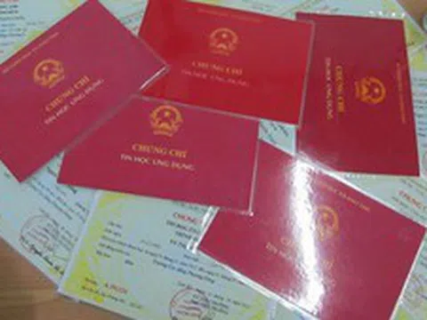 Đề xuất thống nhất công nhận chứng chỉ trong hệ thống giáo dục quốc dân
