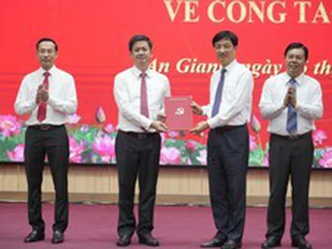 Đồng chí Lê Quang Tùng giữ chức Bí thư Tỉnh ủy An Giang
