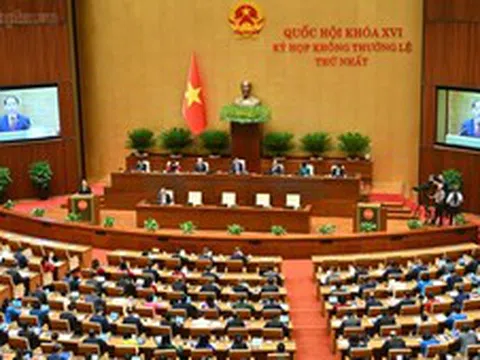 Quốc hội nghe báo cáo về 2 dự án luật trong lĩnh vực phổ biến, giáo dục pháp luật và trách nhiệm bồi thường của Nhà nước