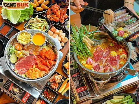 Buffet nướng lẩu GangBuk - Địa điểm tổ chức liên hoan số 1 Hà Nội