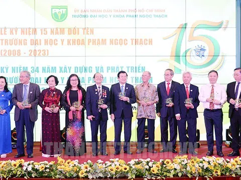 Trường Đại học Y khoa Phạm Ngọc Thạch Kỷ niệm 15 năm thành lập