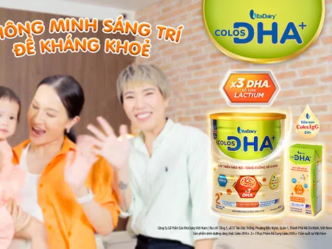 Nuôi con theo xu hướng “thông minh trải nghiệm” của Colos DHA+: góp phần nuôi dưỡng một thế hệ tương lai khỏe mạnh, thông minh và bản lĩnh