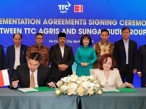 TTC AgriS và Sungai Budi thúc đẩy hợp tác chiến lược Việt Nam - Indonesia, lan tỏa mô hình nông nghiệp tuần hoàn công nghệ cao
