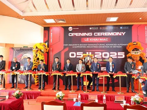 Khai mạc Triển lãm quốc tế chuyên ngành Sản xuất – Công nghiệp – Tự động hóa VIMF & VIAF Bắc Ninh: Điểm hẹn công nghiệp cuối năm với hơn 800 gian hàng
